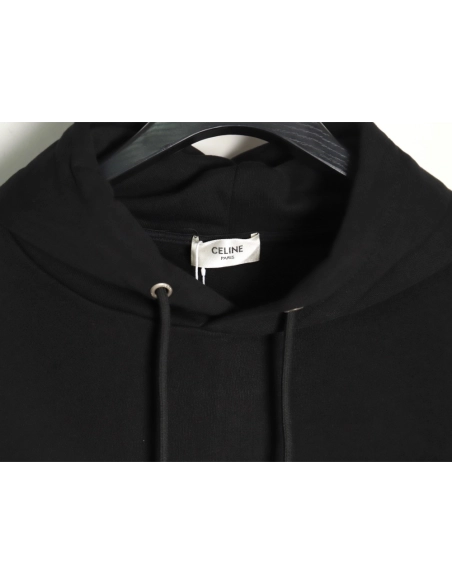 Celine Letter Print Hoodie,Cheap Replica Reps Celine