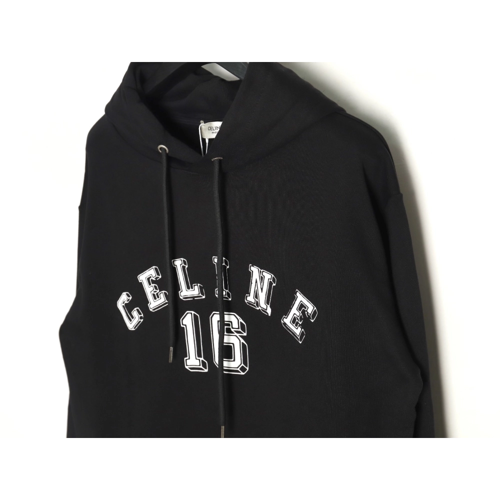 Celine Letter Print Hoodie,Cheap Replica Reps Celine