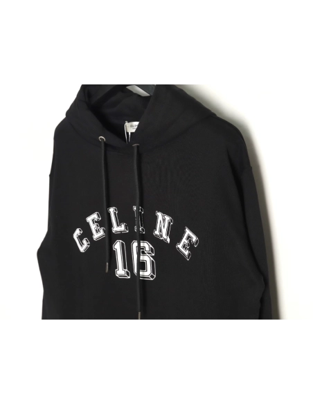 Celine Letter Print Hoodie,Cheap Replica Reps Celine