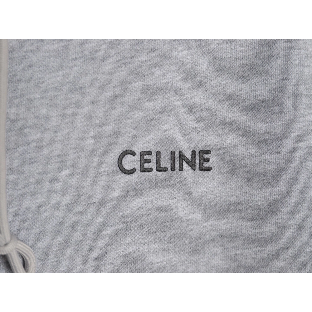 Celine Basic Lettering Zipper Hoodie,Cheap Replica Reps Celine