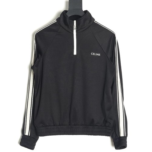 Celine Arc de Triomphe embroidered ribbon jacket,Cheap Replica Reps Celine