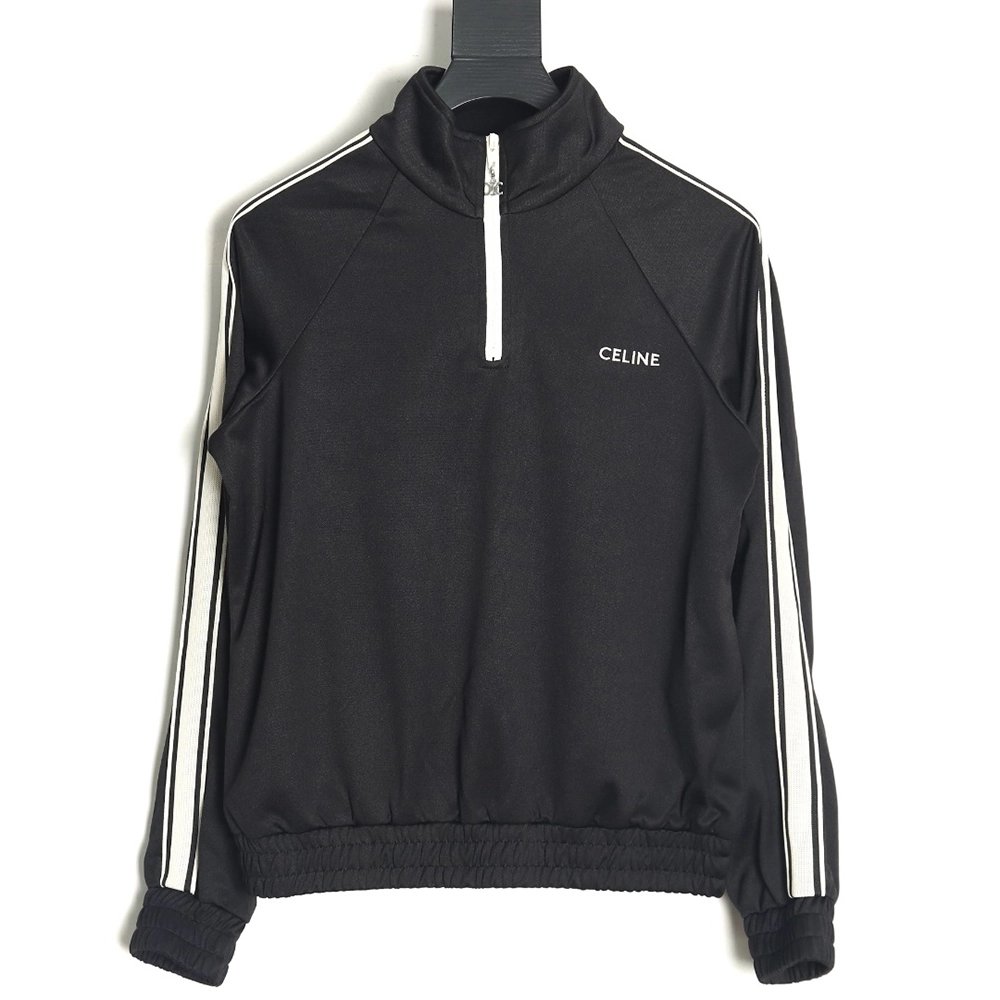 Celine Arc de Triomphe embroidered ribbon jacket,Cheap Replica Reps Celine