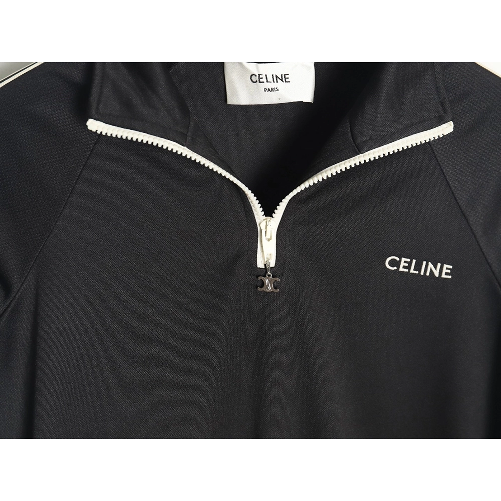 Celine Arc de Triomphe embroidered ribbon jacket,Cheap Replica Reps Celine