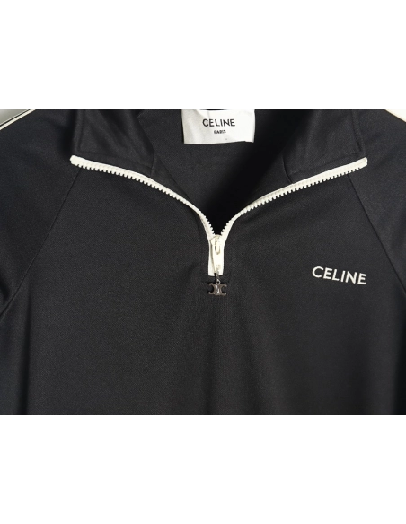 Celine Arc de Triomphe embroidered ribbon jacket,Cheap Replica Reps Celine