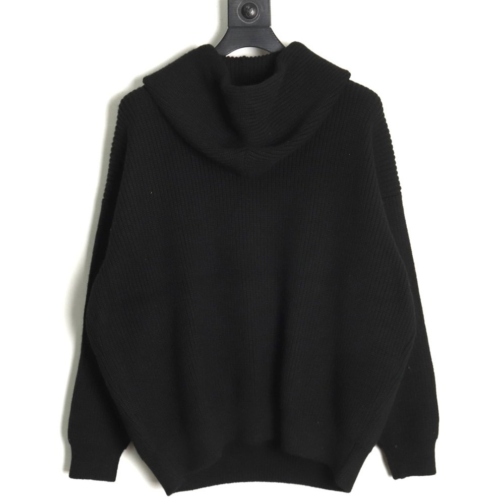 Celine felt lettering hooded sweater TSK1,Cheap Replica Reps Celine
