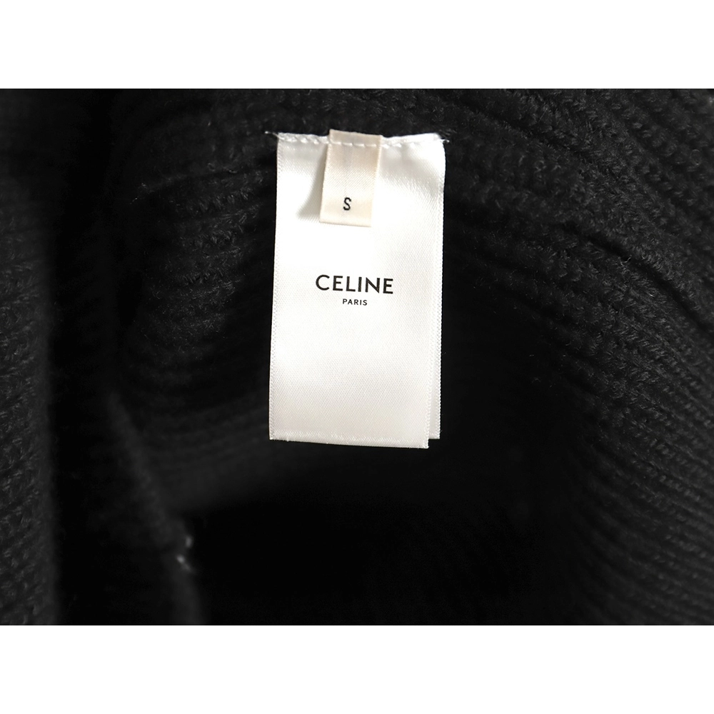 Celine felt lettering hooded sweater TSK1,Cheap Replica Reps Celine