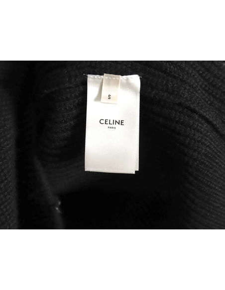 Celine felt lettering hooded sweater TSK1,Cheap Replica Reps Celine