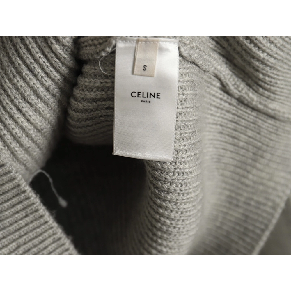 Celine felt lettering hooded sweater,Cheap Replica Reps Celine