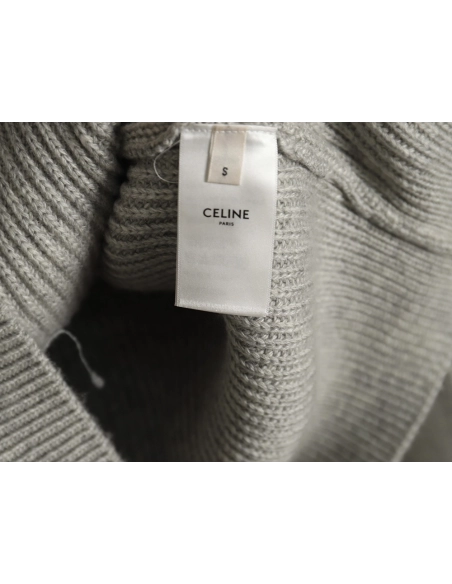 Celine felt lettering hooded sweater,Cheap Replica Reps Celine