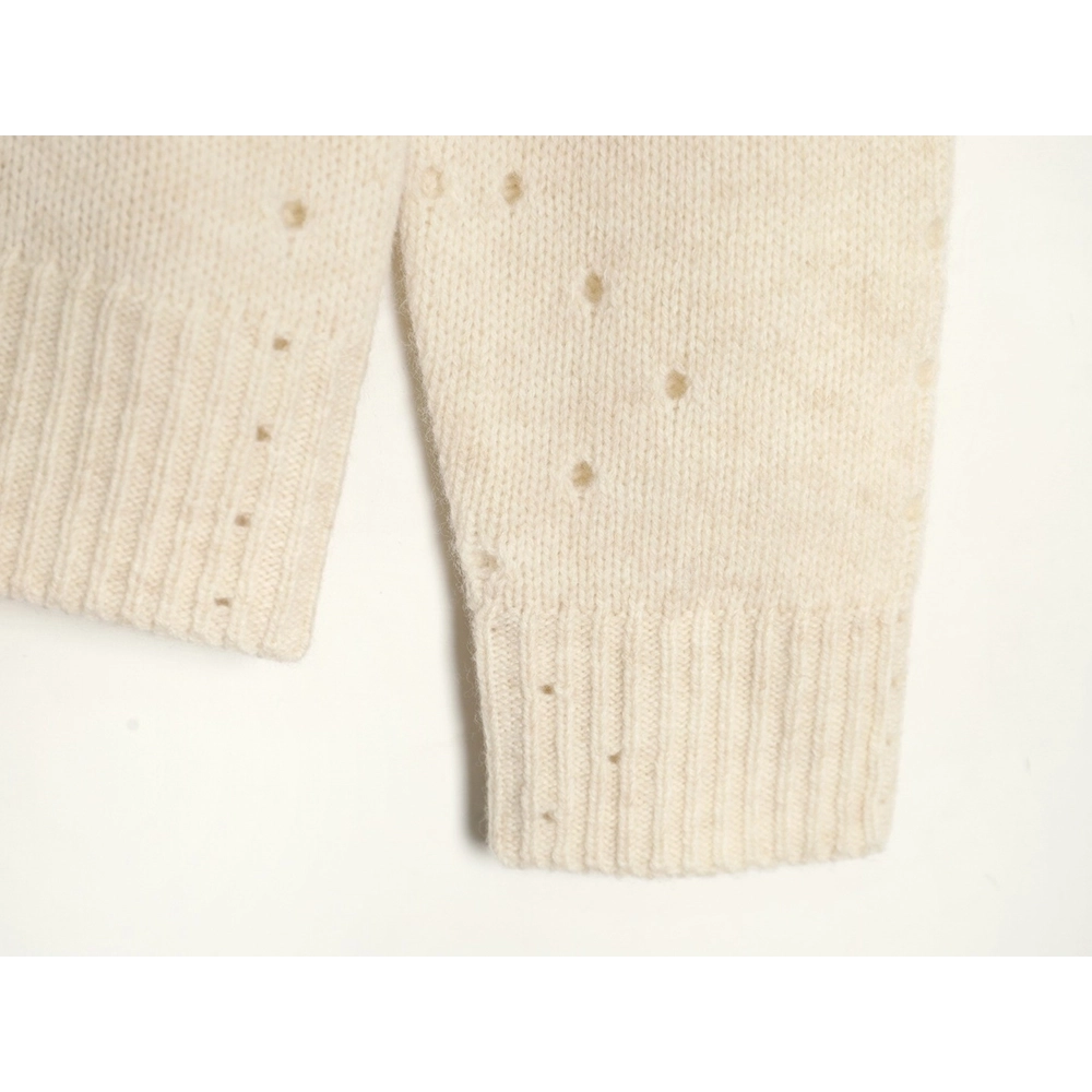 Givenchy cutout wool lapel sweater SL,Cheap Replica Reps Givenchy
