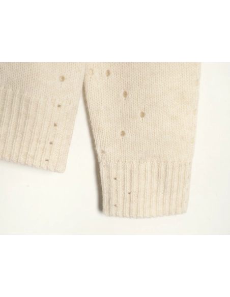 Givenchy cutout wool lapel sweater SL,Cheap Replica Reps Givenchy