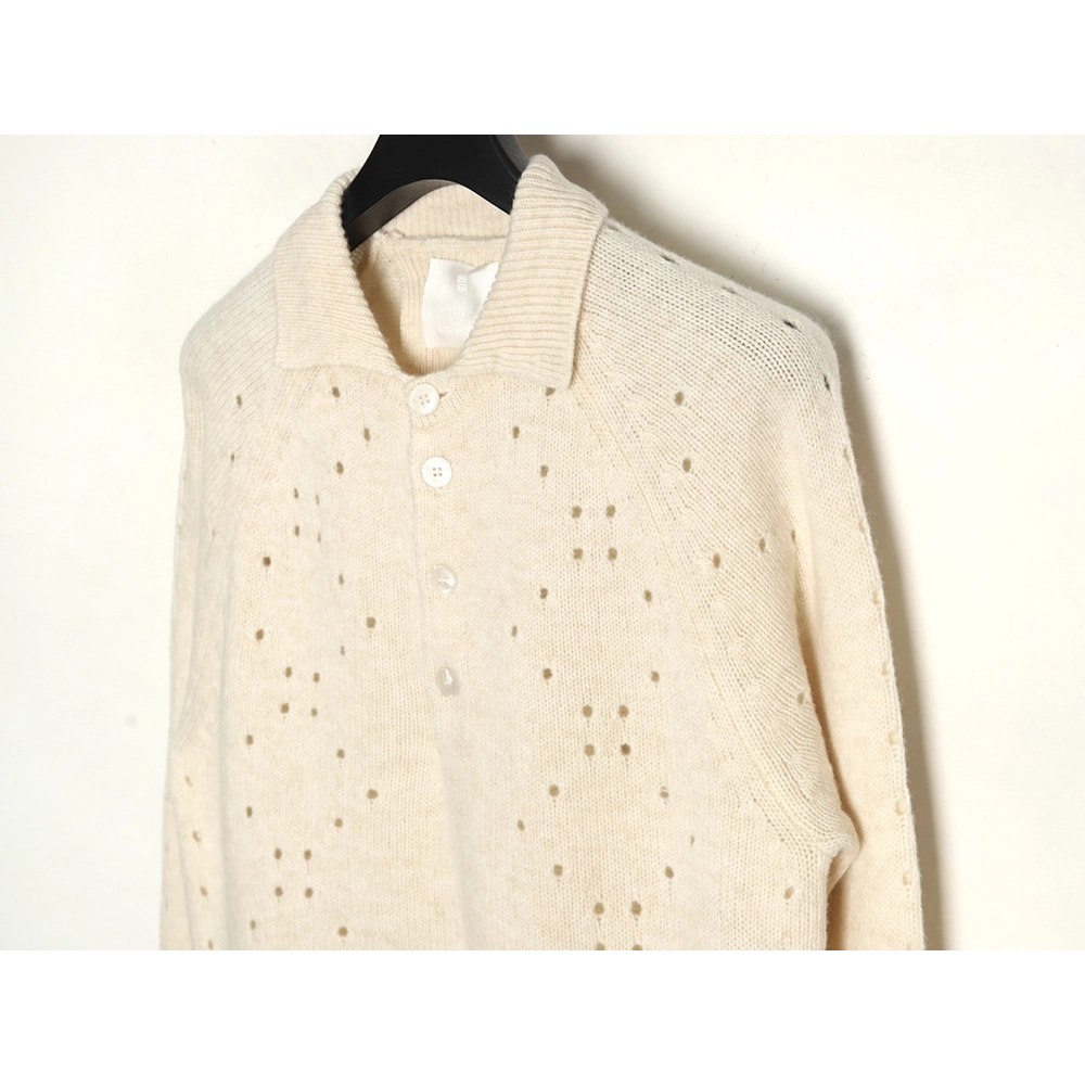 Givenchy cutout wool lapel sweater SL,Cheap Replica Reps Givenchy