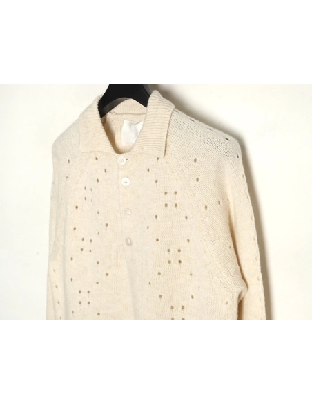 Givenchy cutout wool lapel sweater SL,Cheap Replica Reps Givenchy