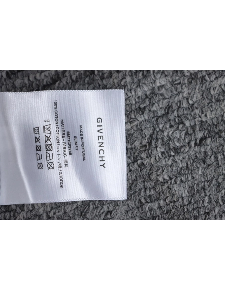 Givenchy hooded sweatshirt with layered flame mesh sleeves,Cheap Replica Reps Givenchy