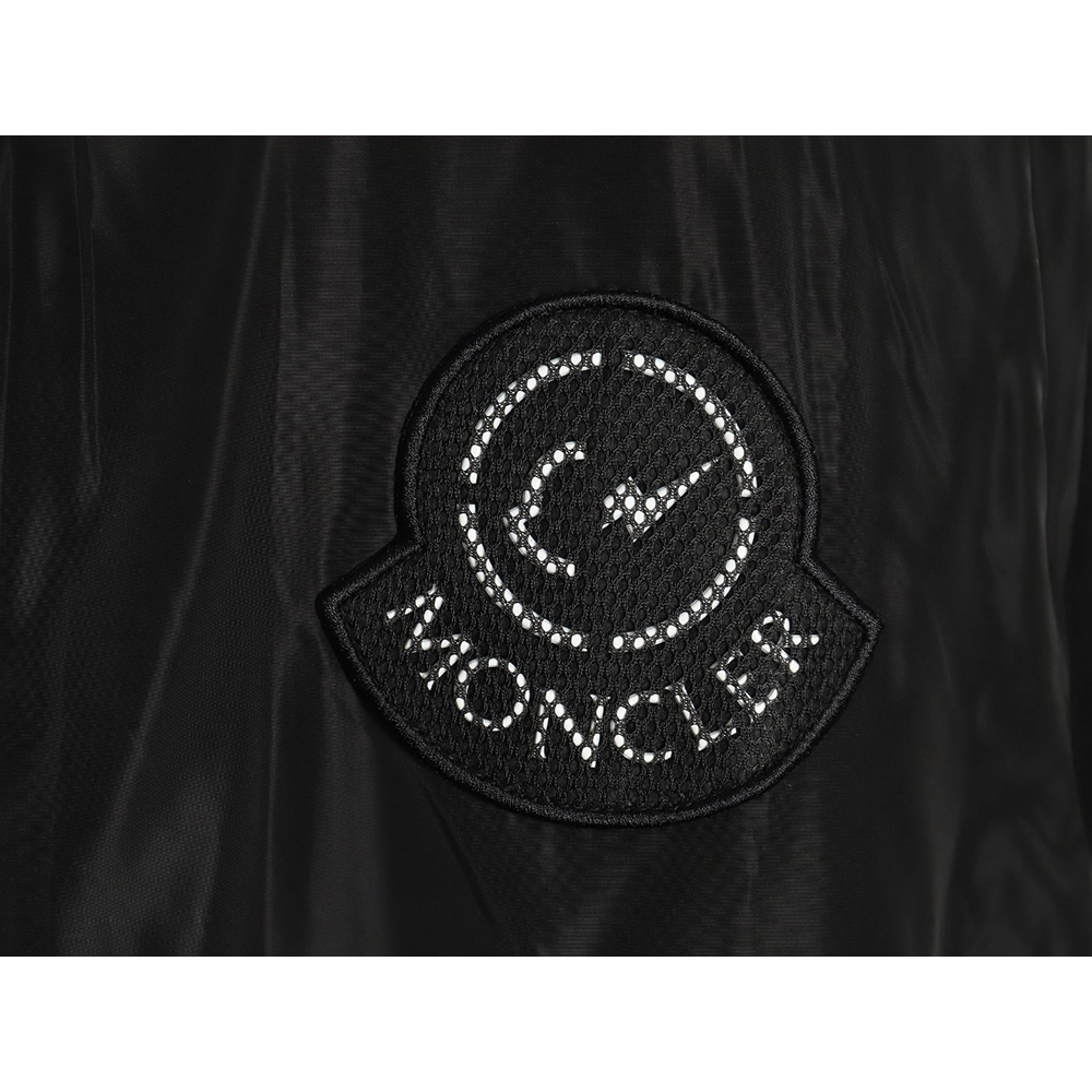 Moncler embroidered sticker nylon zipup sun protection jacket,Cheap Replica Reps Moncler