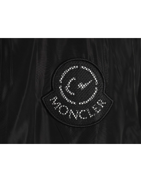 Moncler embroidered sticker nylon zipup sun protection jacket,Cheap Replica Reps Moncler