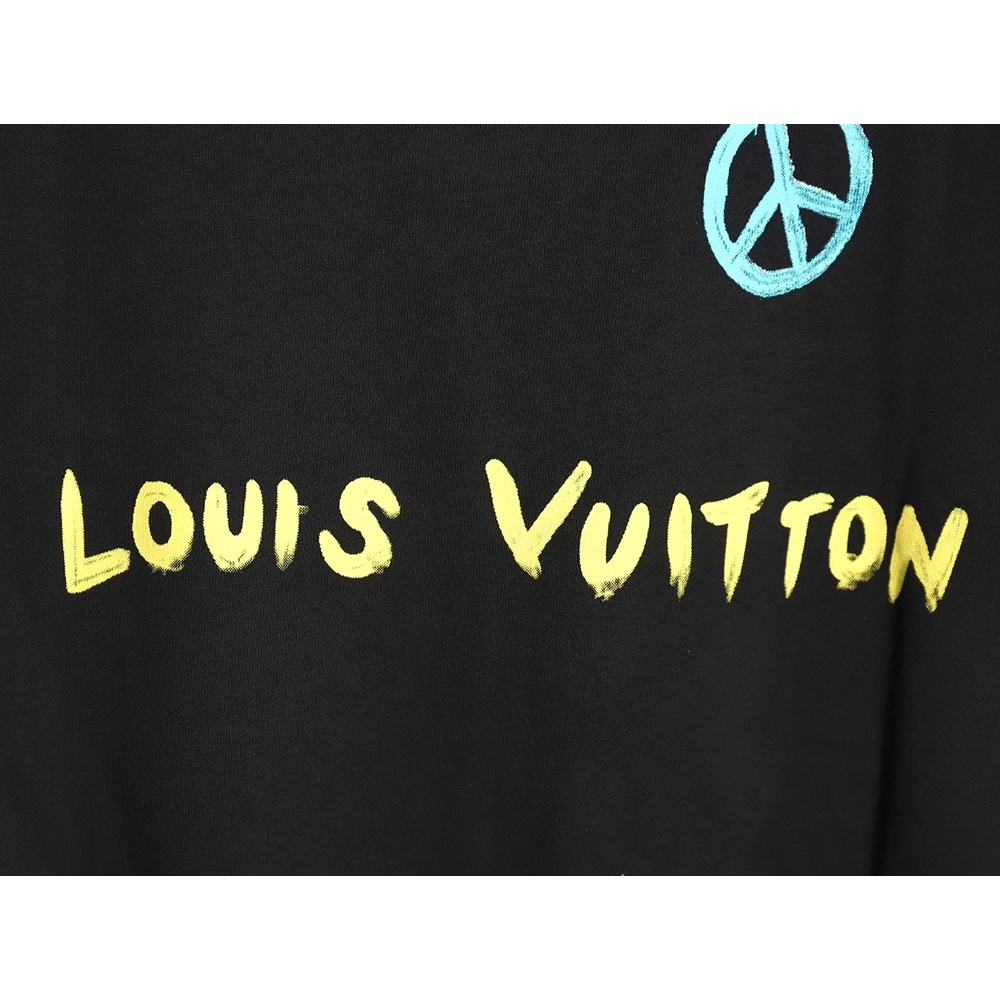 Louis Vuitton Gradient Necklace Pendant Print Sweatshirt TSK1,Cheap Replica Reps Louis Vuitton