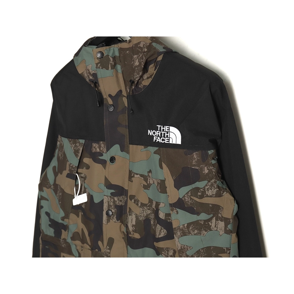 The North Face Logo Print Hooded Camouflage Jacket,Cheap Replica Reps The North Face