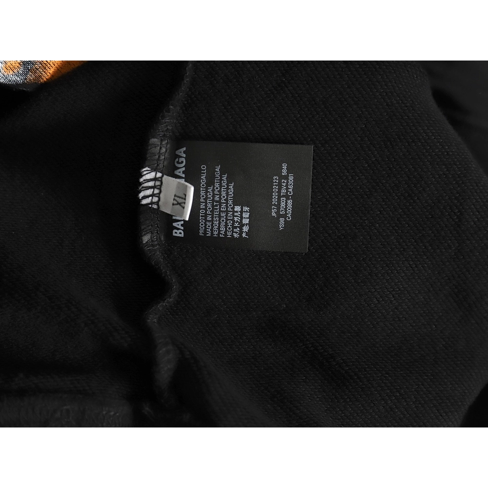 Balenciaga handpainted double B sweatshirt TSK1,Cheap Replica Reps Balenciaga