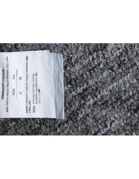 Off white allover print OFF jacquard denim jacket,Cheap Replica Reps Off White