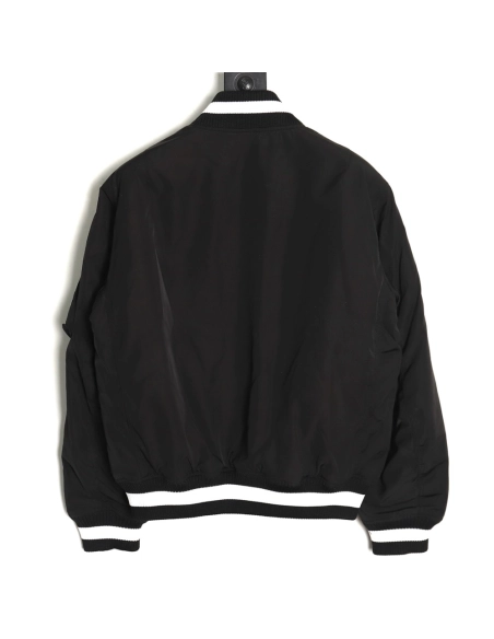 Burberry BT logo thin cotton bomber jacket,Cheap Replica Reps Burberry