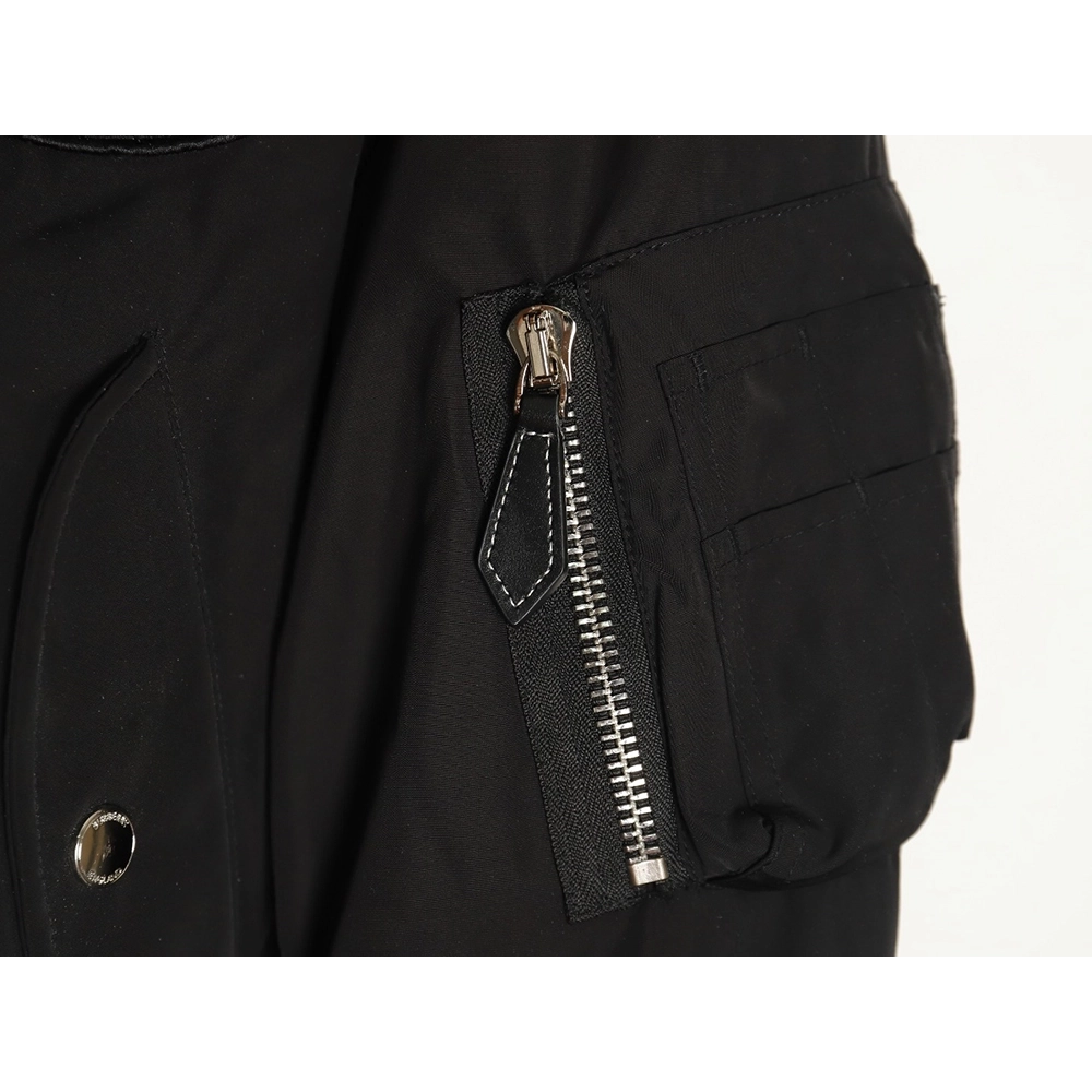 Burberry BT logo thin cotton bomber jacket,Cheap Replica Reps Burberry