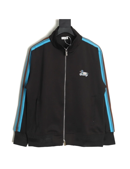 Burberry Waterbird Pattern Casual ZipUp Jacket TSK1,Cheap Replica Reps Burberry