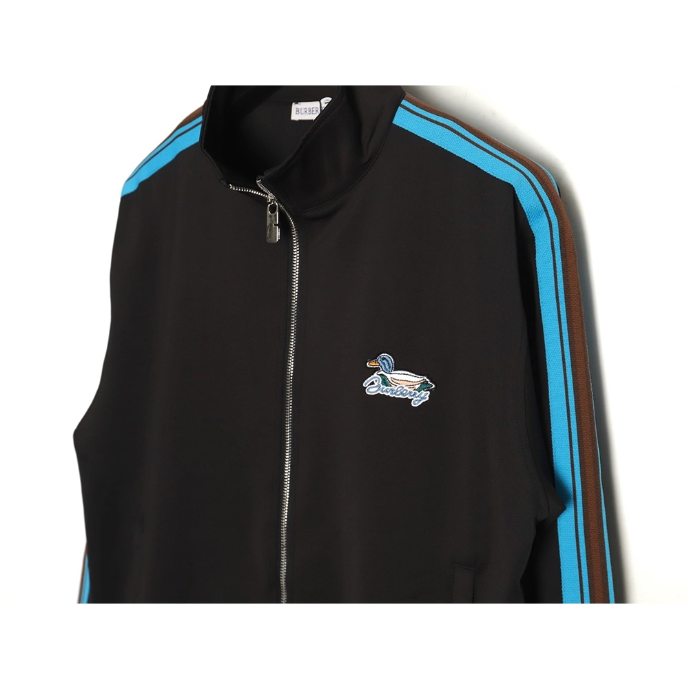 Burberry Waterbird Pattern Casual ZipUp Jacket TSK1,Cheap Replica Reps Burberry