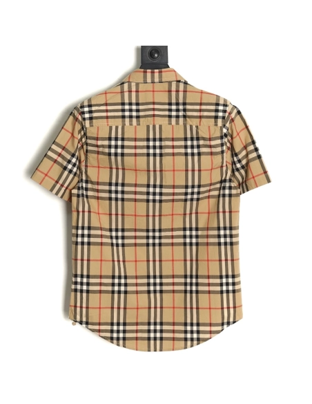 Burberry Classic Check Short Sleeve Shirt,Cheap Replica Reps Burberry
