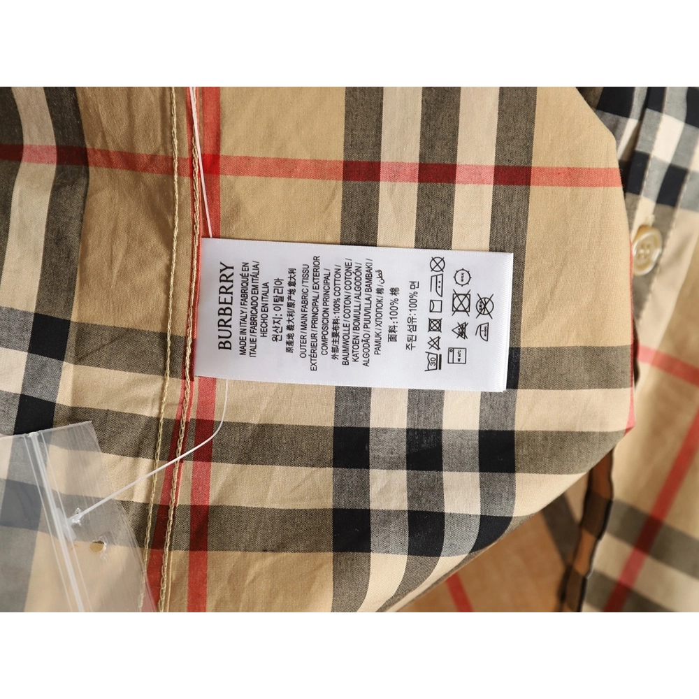Burberry Classic Check Short Sleeve Shirt,Cheap Replica Reps Burberry