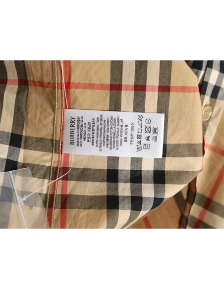 Burberry Classic Check Short Sleeve Shirt,Cheap Replica Reps Burberry