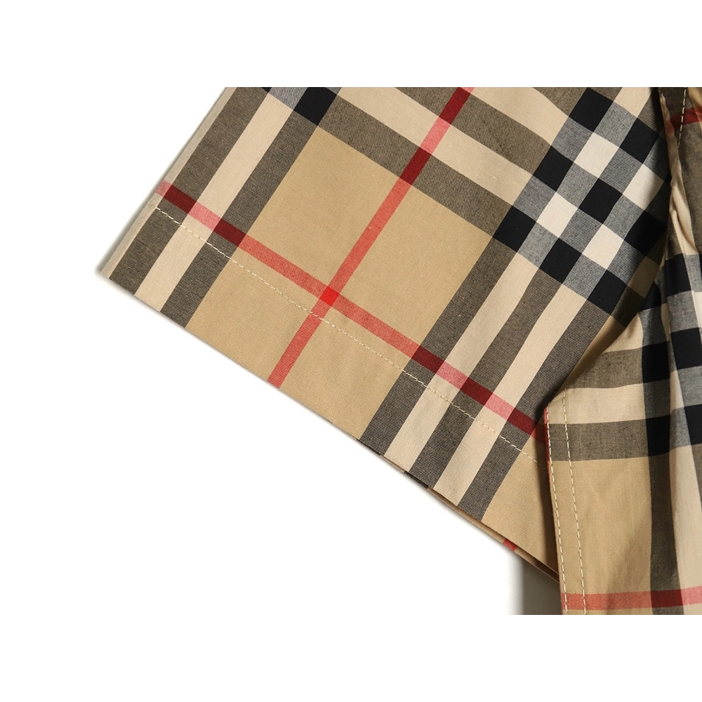 Burberry Classic Check Short Sleeve Shirt,Cheap Replica Reps Burberry