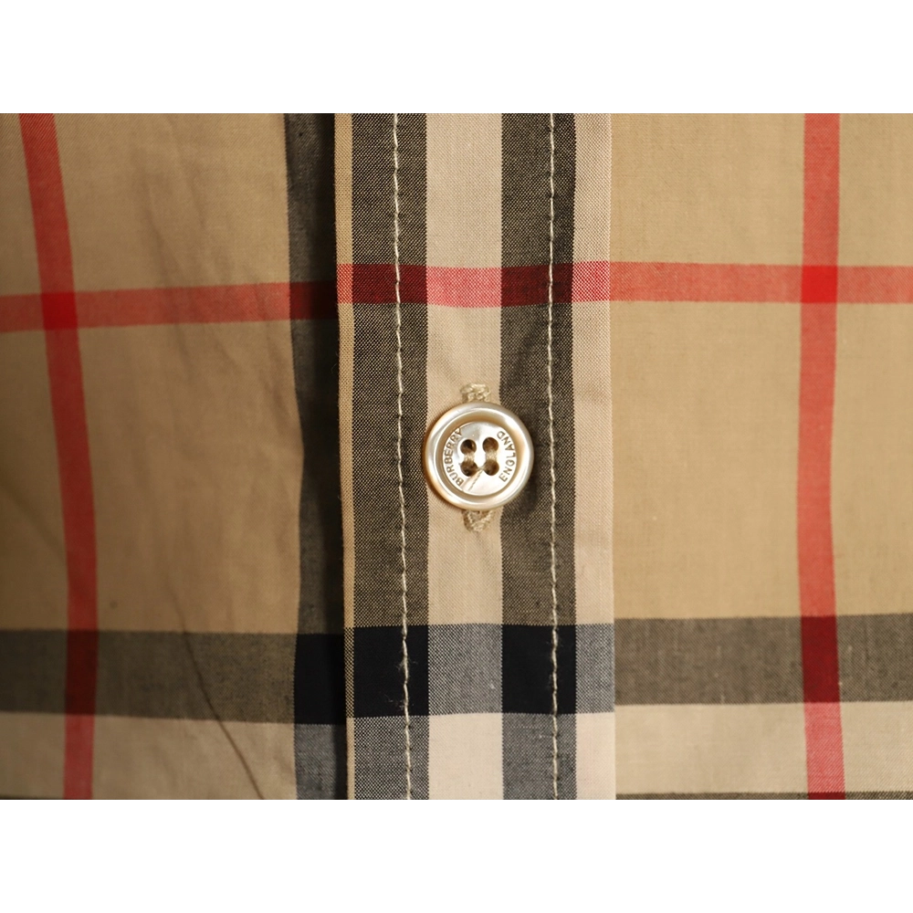 Burberry Classic Check Short Sleeve Shirt,Cheap Replica Reps Burberry