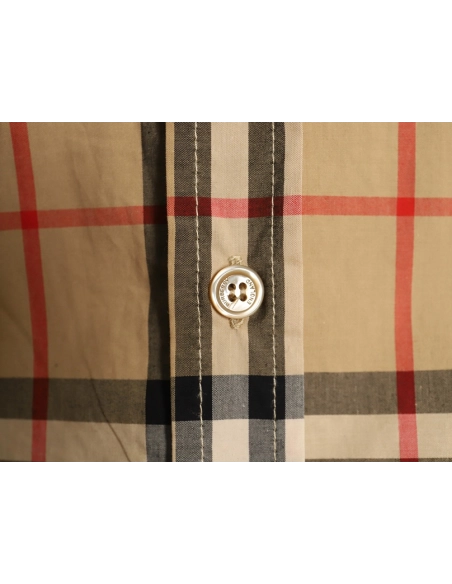 Burberry Classic Check Short Sleeve Shirt,Cheap Replica Reps Burberry
