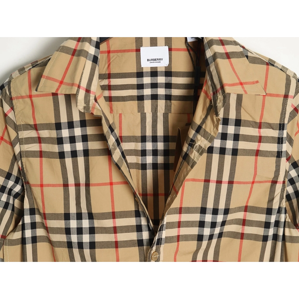 Burberry Classic Check Short Sleeve Shirt,Cheap Replica Reps Burberry