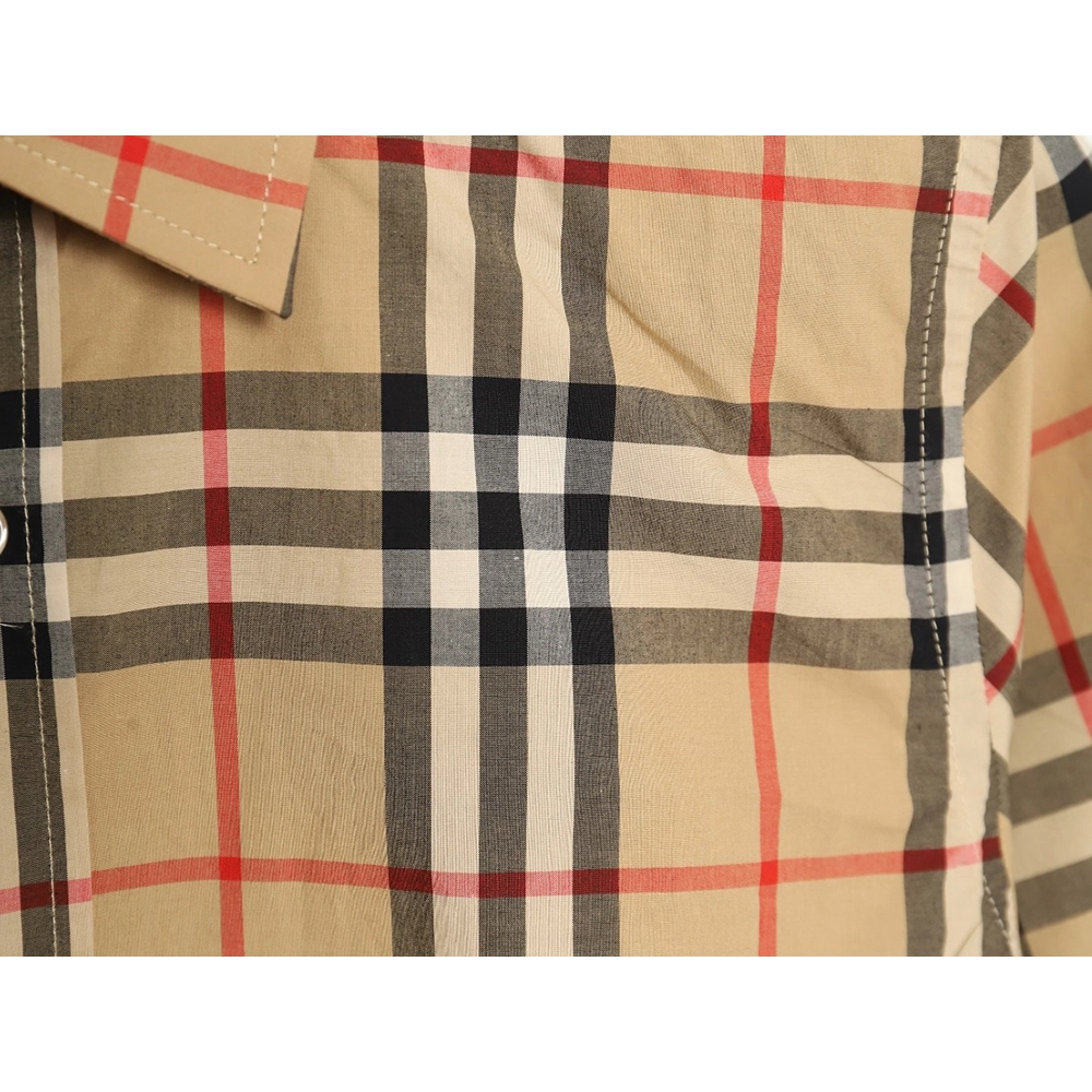 Burberry Classic Check Short Sleeve Shirt,Cheap Replica Reps Burberry