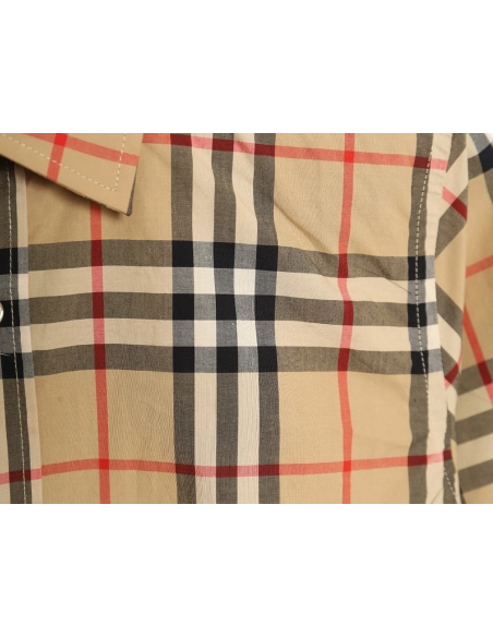 Burberry Classic Check Short Sleeve Shirt,Cheap Replica Reps Burberry