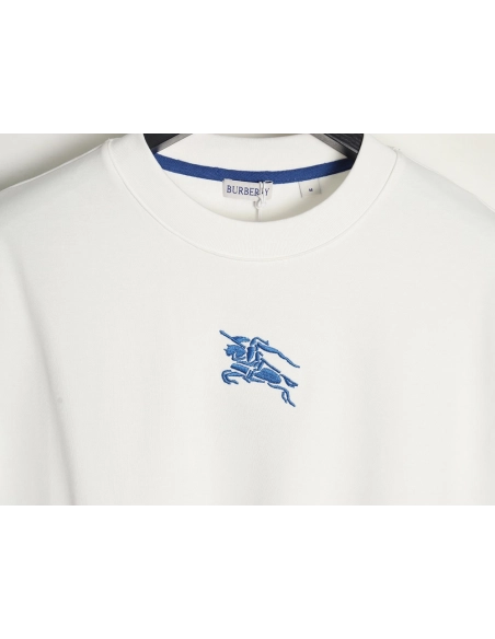 Burberry Knight Horse Logo Embroidered Long Sleeve,Cheap Replica Reps Burberry