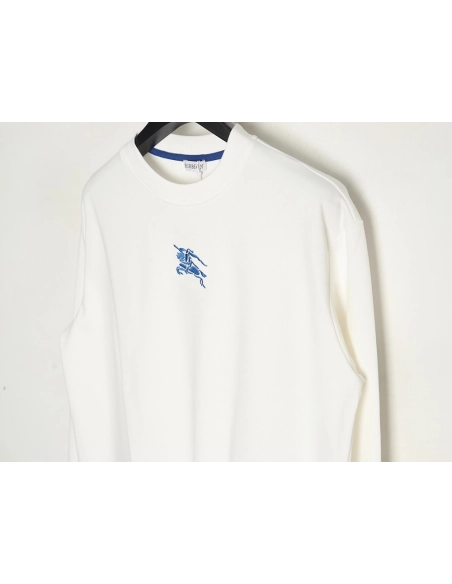 Burberry Knight Horse Logo Embroidered Long Sleeve,Cheap Replica Reps Burberry