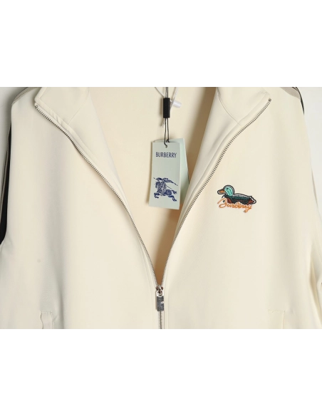 Burberry Waterbird Pattern Casual ZipUp Jacket,Cheap Replica Reps Burberry