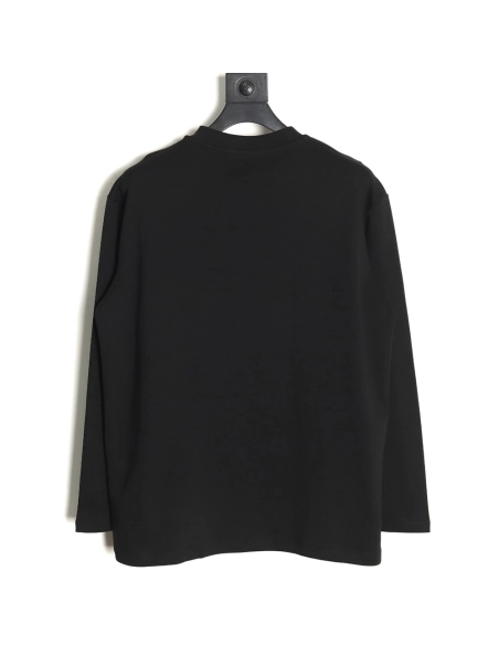 Prada metal triangle logo embossed long sleeves TSK1,Cheap Replica Reps Prada