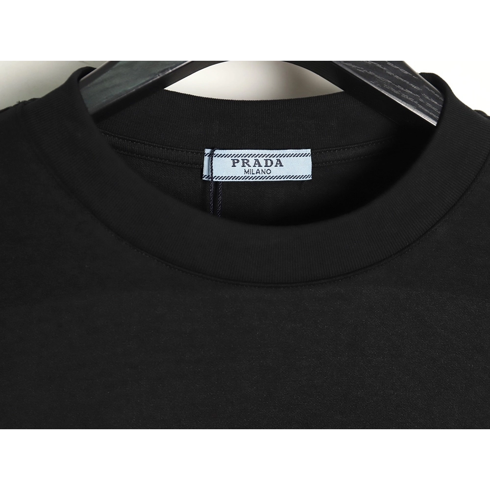 Prada metal triangle logo embossed long sleeves TSK1,Cheap Replica Reps Prada