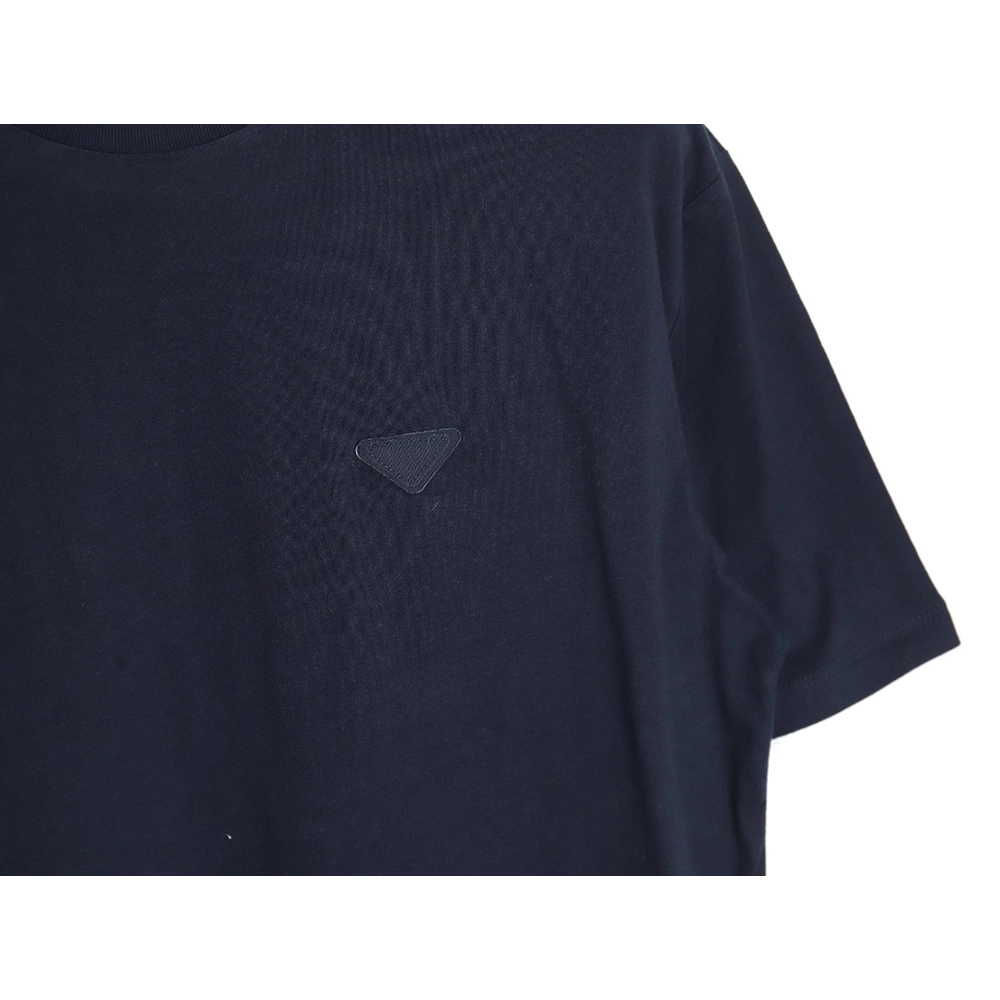 Prada triangle logo fake twopiece short sleeves,Cheap Replica Reps Prada