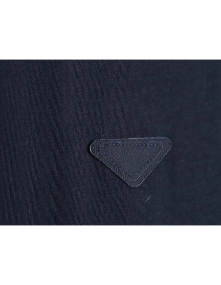 Prada triangle logo fake twopiece short sleeves,Cheap Replica Reps Prada