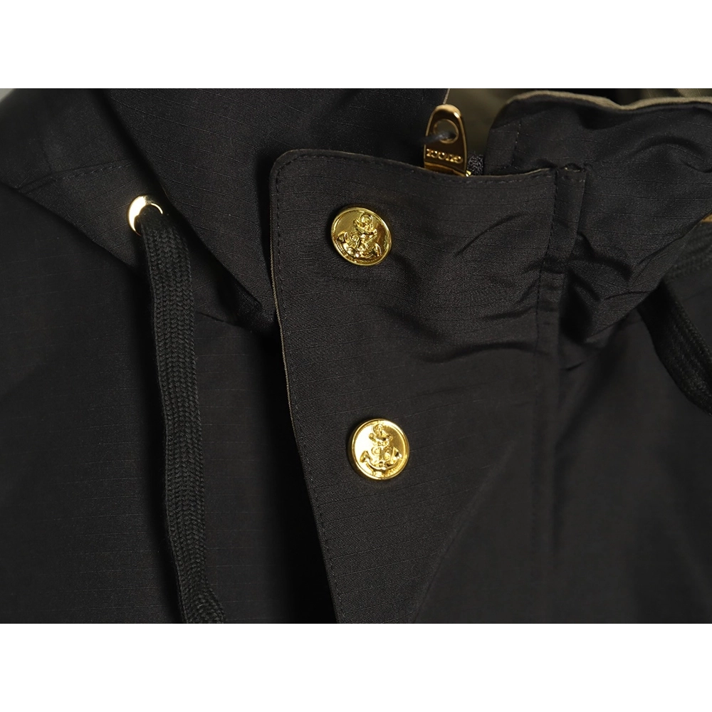 Gucci Red and Green Web Doublesided Windbreaker Hooded Jacket TSK2,Cheap Replica Reps Gucci