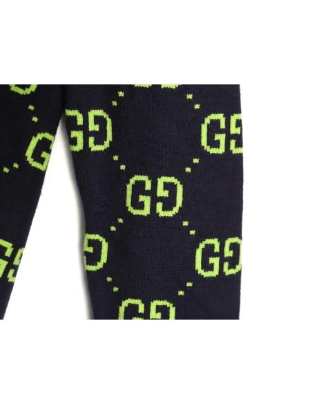 Gucci Classic Double G jacquard sweater,Cheap Replica Reps Gucci