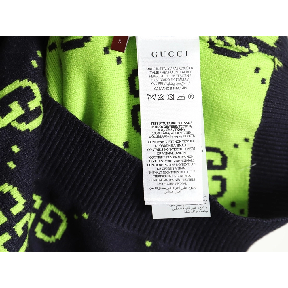 Gucci Classic Double G jacquard sweater,Cheap Replica Reps Gucci