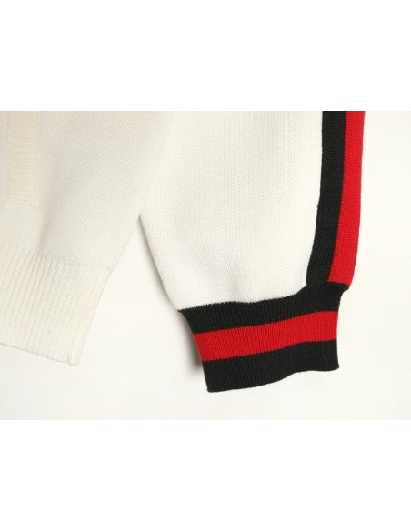 Gucci x Adidas cobranded trefoil embroidered knitted jacket XSL,Cheap Replica Reps Gucci