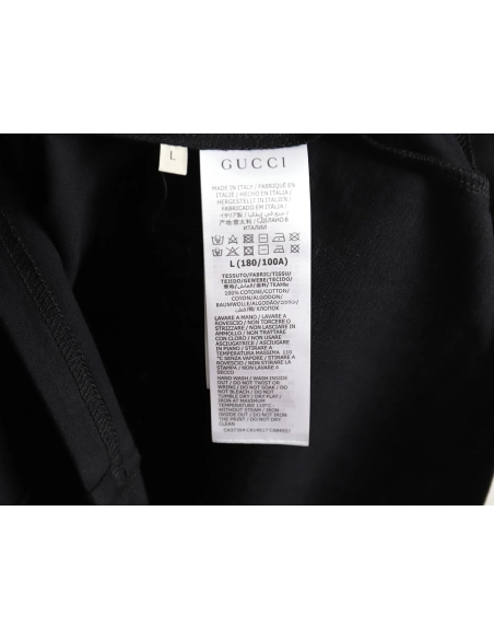 Gucci GG interlocking color block print shortsleeved Tshirt,Cheap Replica Reps Gucci