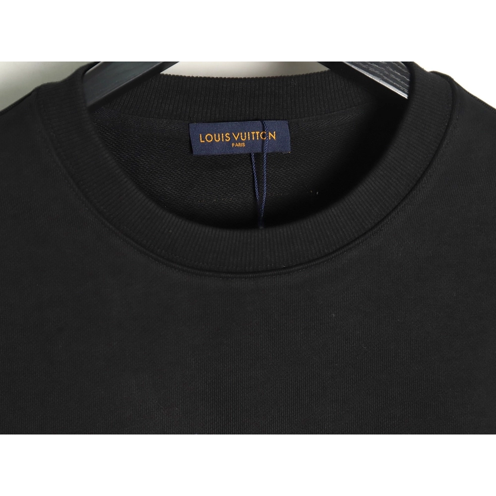 Louis Vuitton graffiti handpainted pumpkin sweatshirt TSK1,Cheap Replica Reps Louis Vuitton